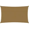 Image de vidaXL - Zonnezeil - 160 - g/m² - 2,5x5 - m - HDPE - taupe
