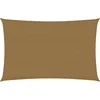 Image de vidaXL - Zonnezeil - 160 - g/m² - 3x5 - m - HDPE - taupe