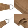 Image de vidaXL - Zonnezeil - 160 - g/m² - 5x6x6 - m - HDPE - taupe