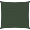 Image de vidaXL - Zonnezeil - 160 - g/m² - 4,5x4,5 - m - HDPE - donkergroen