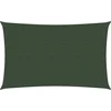 Image de vidaXL - Zonnezeil - 160 - g/m² - 5x7 - m - HDPE - donkergroen