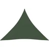 Image de vidaXL - Zonnezeil - 160 - g/m² - 4,5x4,5x4,5 - m - HDPE - donkergroen