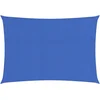 Image de vidaXL - Zonnezeil - 160 - g/m² - rechthoekig - 3x5 - m - HDPE - blauw