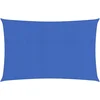 Image de vidaXL - Zonnezeil - 160 - g/m² - rechthoekig - 3x6 - m - HDPE - blauw