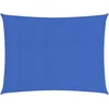 Image de vidaXL - Zonnezeil - 160 - g/m² - rechthoekig - 3,5x4,5 - m - HDPE - blauw