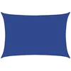 Image de vidaXL - Zonnezeil - 160 - g/m² - rechthoekig - 5x7 - m - HDPE - blauw