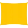 Image de vidaXL - Zonnezeil - 160 - g/m² - vierkant - 5x5 - m - HDPE - geel