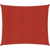 Image de vidaXL - Zonnezeil - 160 - g/m² - 2x2 - m - HDPE - rood