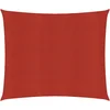 Image de vidaXL - Zonnezeil - 160 - g/m² - 3,6x3,6 - m - HDPE - rood