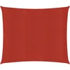 Image de vidaXL - Zonnezeil - 160 - g/m² - 2x2,5 - m - HDPE - rood