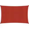 Image de vidaXL - Zonnezeil - 160 - g/m² - 2x3 - m - HDPE - rood