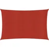 Image de vidaXL - Zonnezeil - 160 - g/m² - 2x5 - m - HDPE - rood