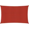 Image de vidaXL - Zonnezeil - 160 - g/m² - 3x4,5 - m - HDPE - rood