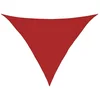 Image de vidaXL - Zonnezeil - 160 - g/m² - 3,5x3,5x4,9 - m - HDPE - rood