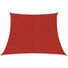 Image de vidaXL - Zonnezeil - 160 - g/m² - 3/4x2 - m - HDPE - rood
