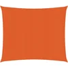 Image de vidaXL - Zonnezeil - 160 - g/m² - 3x3 - m - HDPE - oranje
