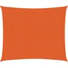 Image de vidaXL - Zonnezeil - 160 - g/m² - 2x2,5 - m - HDPE - oranje