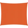 Image de vidaXL - Zonnezeil - 160 - g/m² - 2,5x3 - m - HDPE - oranje