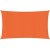 Image de vidaXL - Zonnezeil - 160 - g/m² - 2,5x5 - m - HDPE - oranje