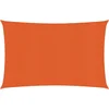 Image de vidaXL - Zonnezeil - 160 - g/m² - rechthoekig - 4x5 - m - HDPE - oranje