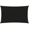 Image de vidaXL - Zonnezeil - 160 - g/m² - 2x4 - m - HDPE - zwart