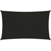 Image de vidaXL - Zonnezeil - 160 - g/m² - 4x7 - m - HDPE - zwart