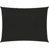 Image de vidaXL - Zonnezeil - 160 - g/m² - 5x6 - m - HDPE - zwart