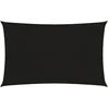 Image de vidaXL - Zonnezeil - 160 - g/m² - rechthoekig - 6x8 - m - HDPE - zwart