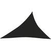 Image de vidaXL - Zonnezeil - 160 - g/m² - 3x4x5 - m - HDPE - zwart
