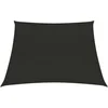 Image de vidaXL - Zonnezeil - 160 - g/m² - 3/4x2 - m - HDPE - zwart