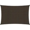 Image de vidaXL - Zonnezeil - 160 - g/m² - 2x4,5 - m - HDPE - bruin