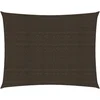 Image de vidaXL - Zonnezeil - 160 - g/m² - 2,5x4 - m - HDPE - bruin