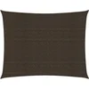 Image de vidaXL - Zonnezeil - 160 - g/m² - 6x7 - m - HDPE - bruin