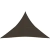 Image de vidaXL - Zonnezeil - 160 - g/m² - 3,5x3,5x4,9 - m - HDPE - bruin
