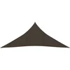 Image de vidaXL - Zonnezeil - 160 - g/m² - 4x4x4 - m - HDPE - bruin