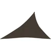 Image de vidaXL - Zonnezeil - 160 - g/m² - 4x5x6,8 - m - HDPE - bruin