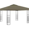 Image de vidaXL - Tuinpaviljoen - 180 - g/m² - 3x3 - m - taupe