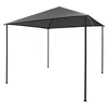 Image de vidaXL - Prieel - 180 - g/m² - 3x3 - m - stof - en - staal - antraciet