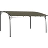Image de vidaXL - Zonneluifel - 4x3x2,55 - m - taupe