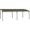 Image de vidaXL - Zonnescherm - luifels - 6 - x - 3 - x - 2,55 - m - Taupe