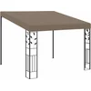 Image de vidaXL - Wandprieel - 3x3x2,5 - m - taupe