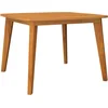 Image de vidaXL - Tuintafel - 110x110x75 - cm - massief - acaciahout