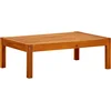 Image de vidaXL - Tuintafel - 85x57x29 - cm - massief - acaciahout