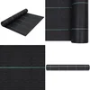 Image de vidaXL - Worteldoek - 2x5 - m - PP - zwart