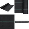 Image de vidaXL - Worteldoek - 2x50 - m - PP - zwart