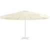 Image de vidaXL - Vervangingsdoek - voor - parasol - 515 - cm - zandkleurig