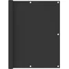 Image de vidaXL - Balkonscherm - 120x300 - cm - oxford - stof - antraciet