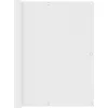 Image de vidaXL - Balkonscherm - 120x400 - cm - oxford - stof - wit