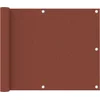 Image de vidaXL - Balkonscherm - 75x300 - cm - oxford - stof - terracotta
