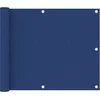 Image de vidaXL - Balkonscherm - 75x300 - cm - oxford - stof - blauw